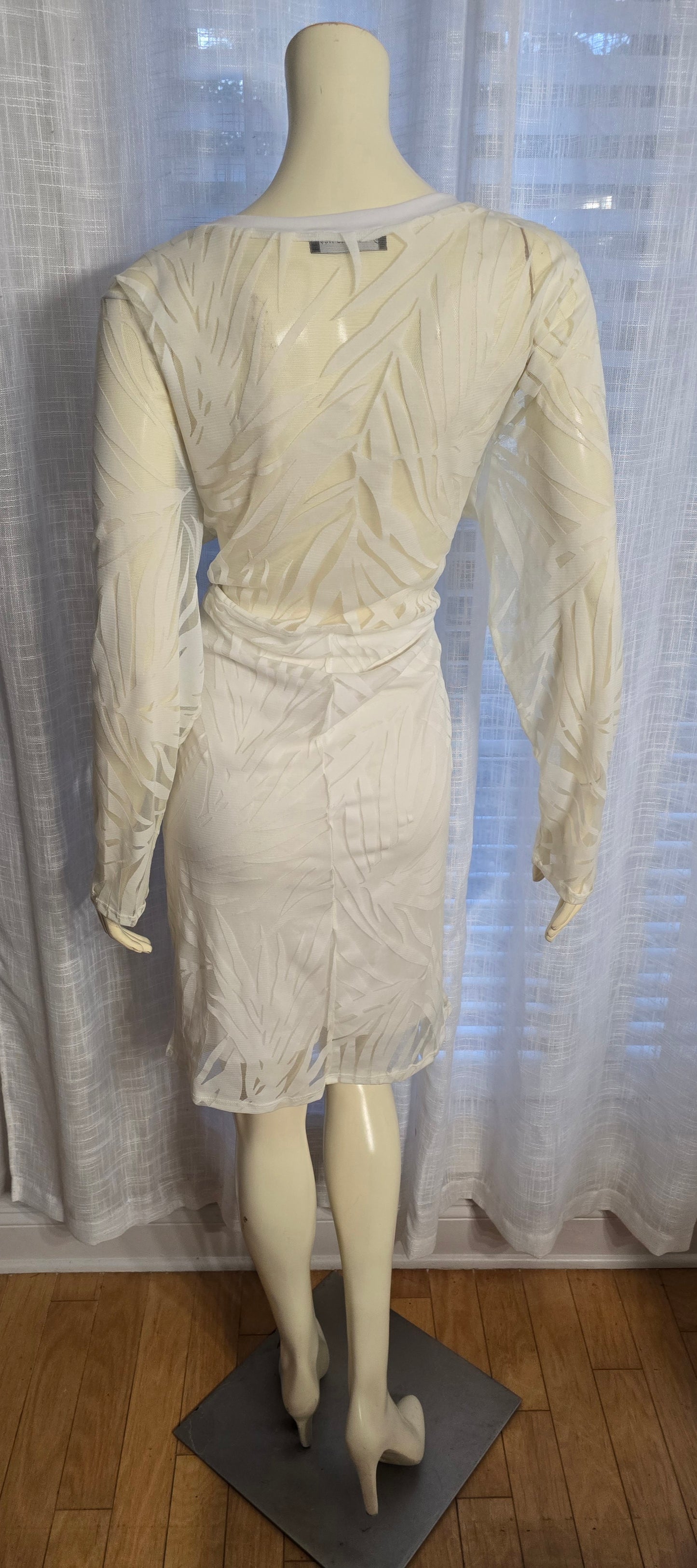Fashion To Figure Mesh Lace Dress Sz 3X