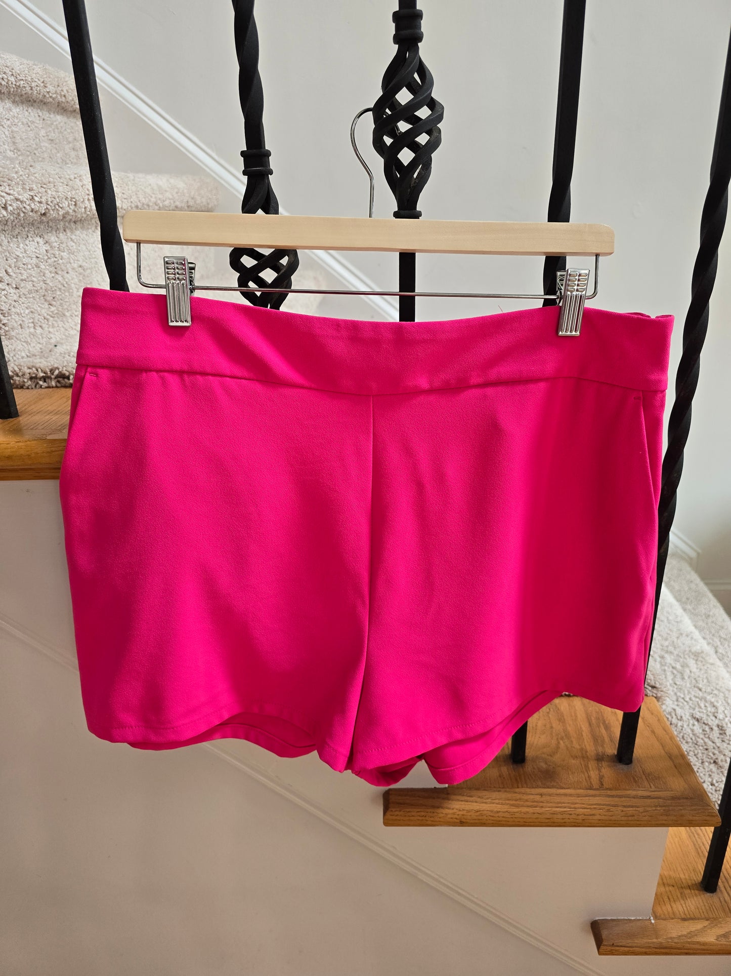 Bar III Hot Pink Shorts Sz 14