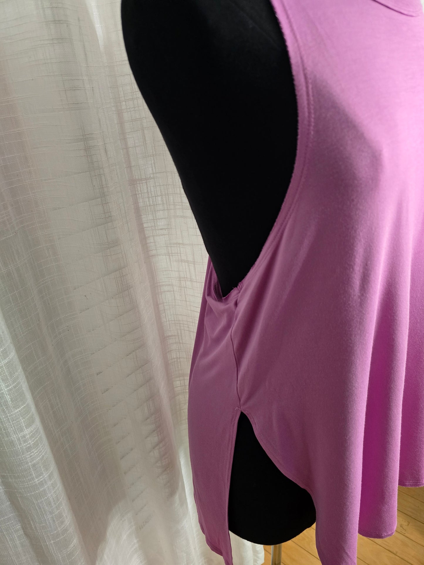 Joy Lab Fitness Orchid Tank Sz L