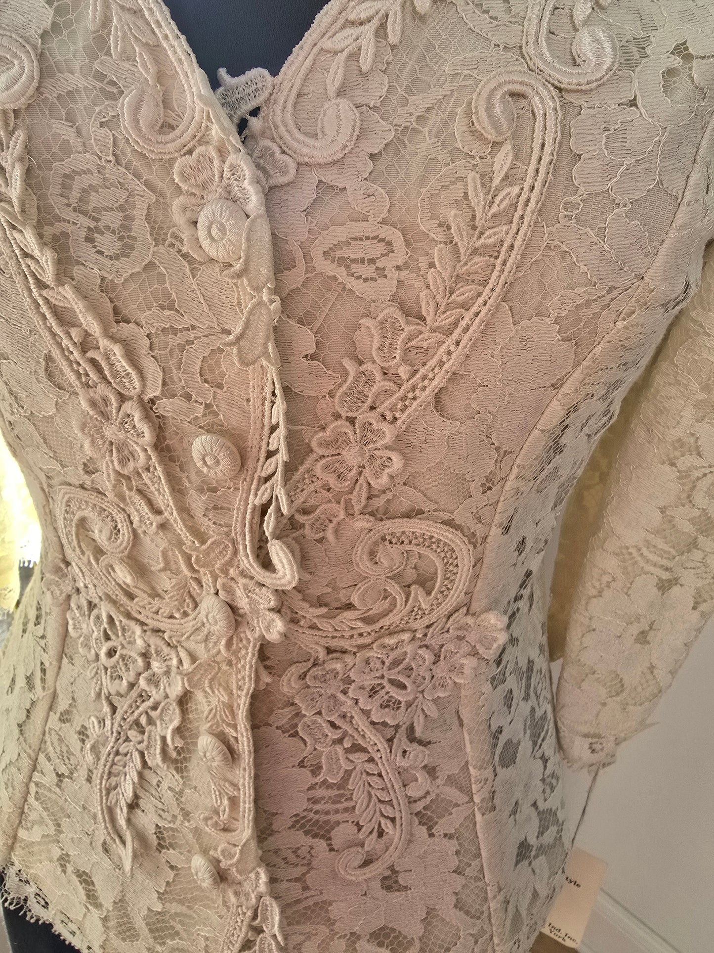 Vintage Cache by Bari Protas Blouse Sz 5/6