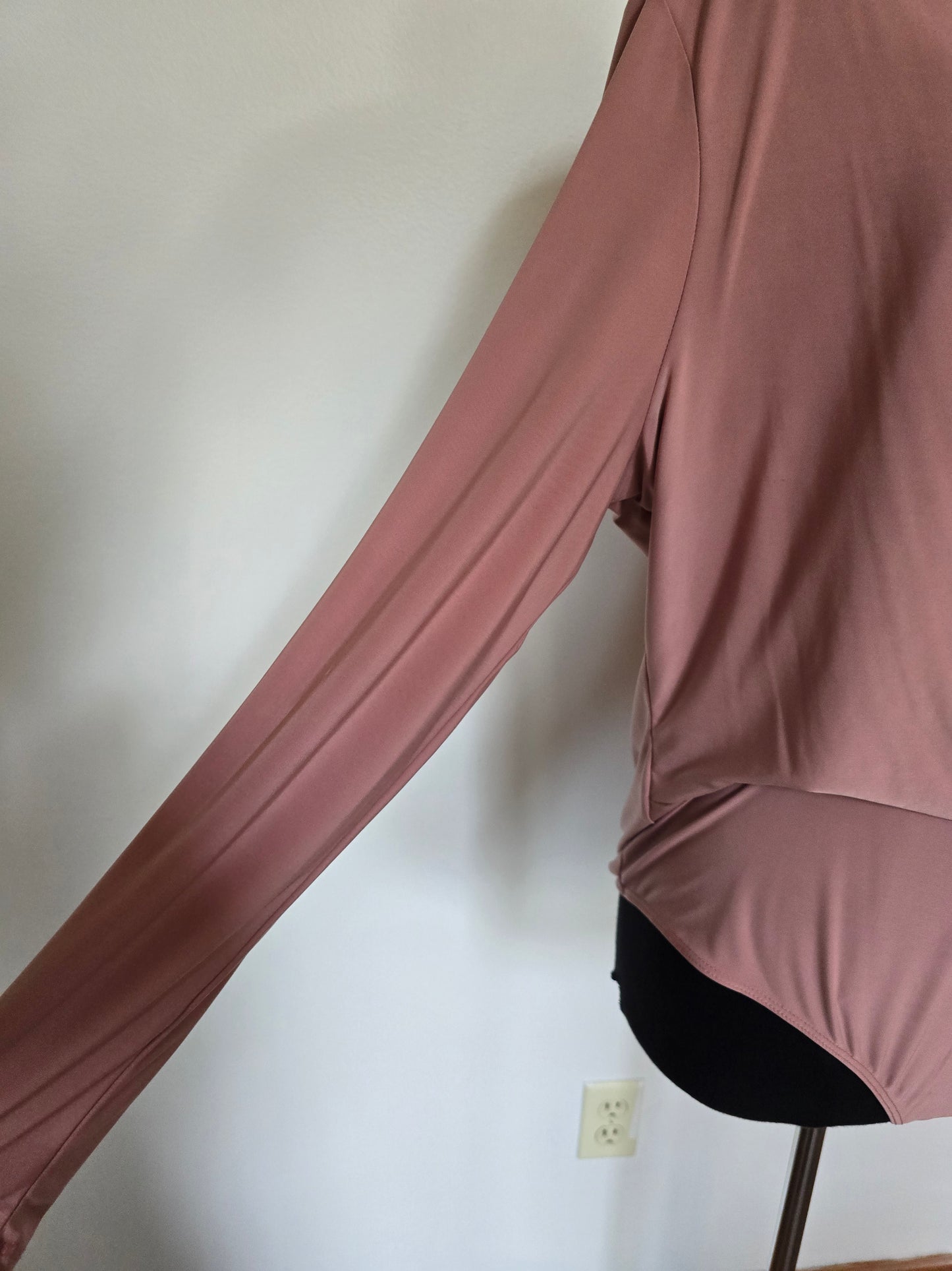 Fashion To Figure Faux Wrap Bodysuit Sz 2X