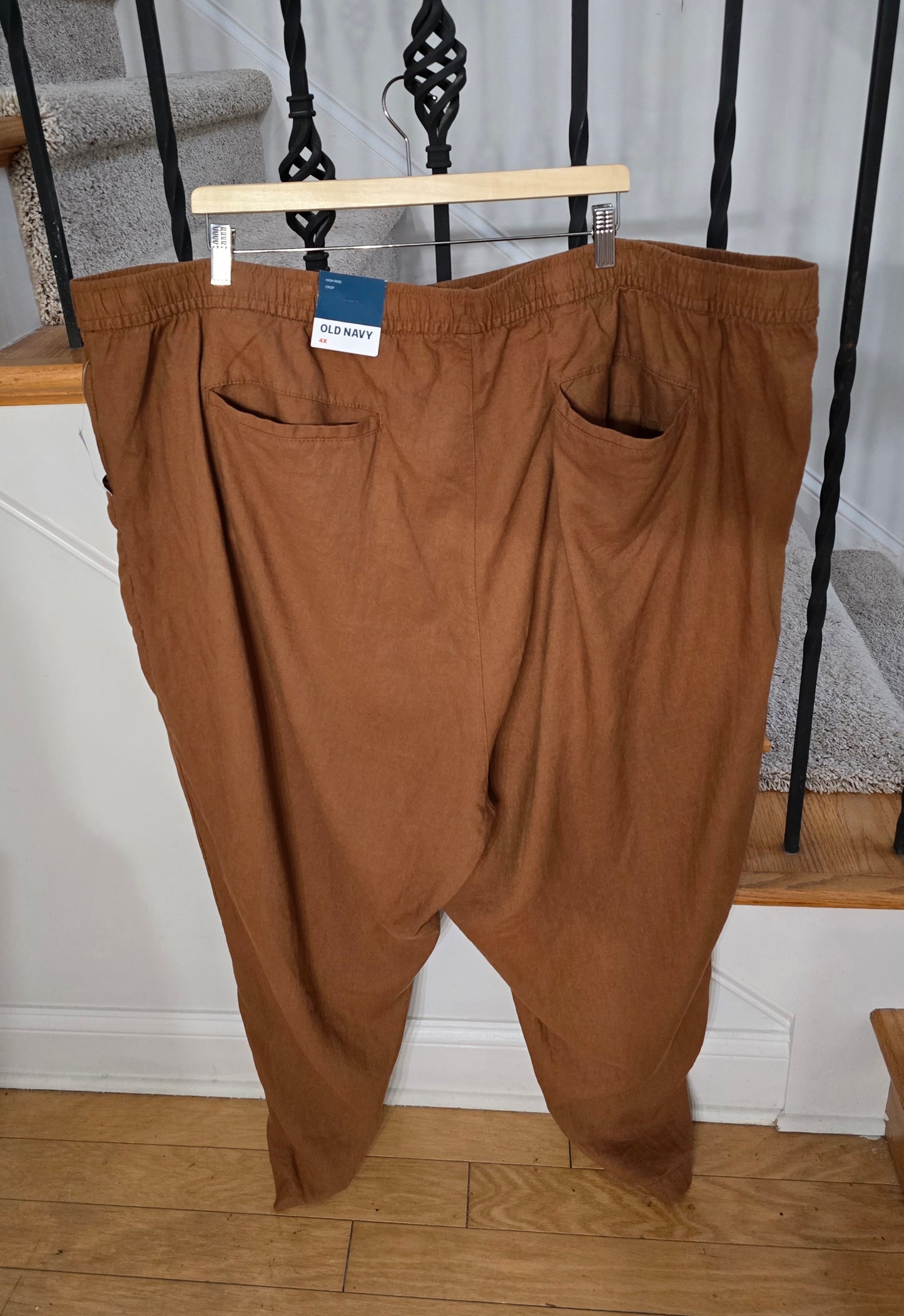 Old Navy Linen Pants Sz 4X