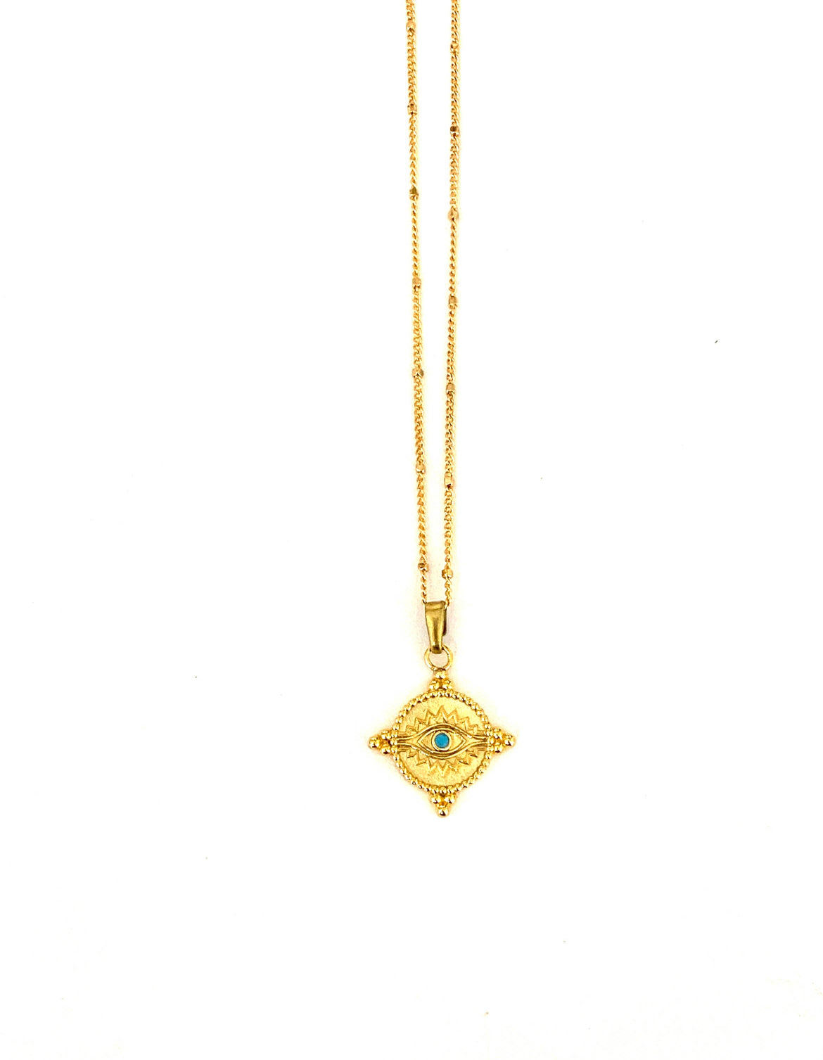 Blue Evil Eye Necklace