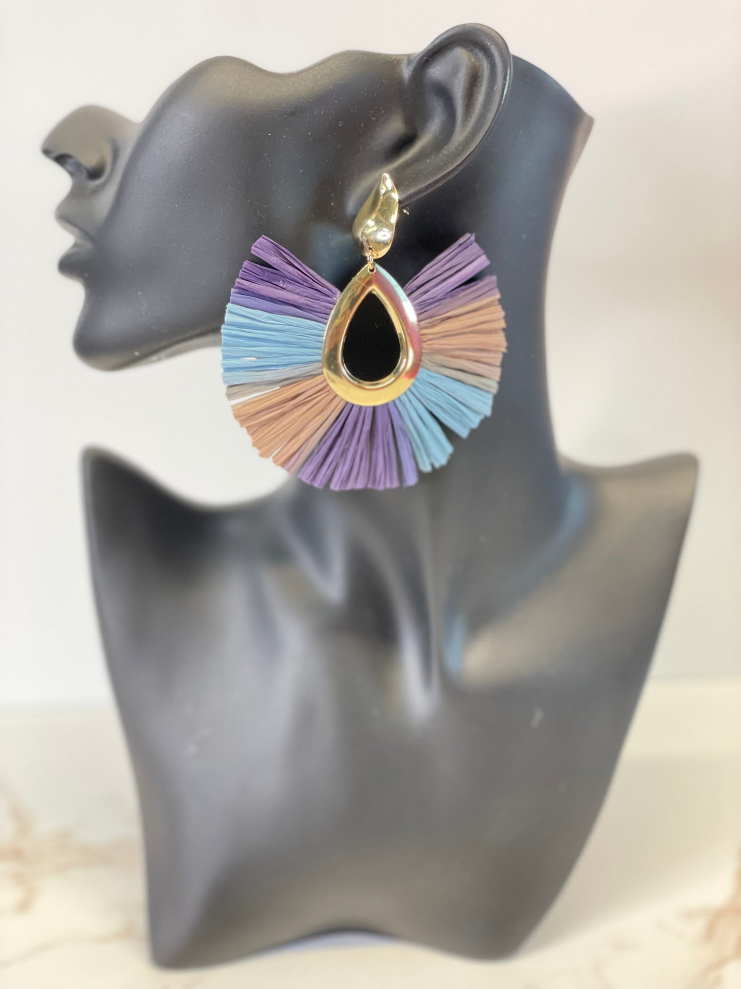 Hautie Blue Earrings