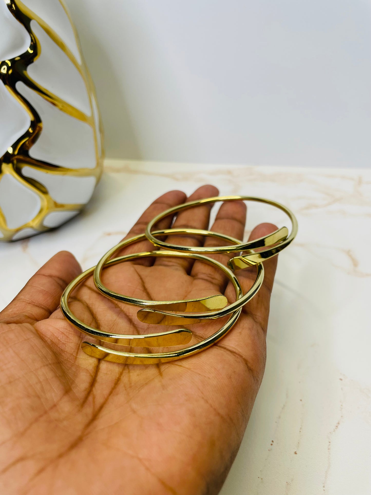 Mel Brass Cuff Bracelet