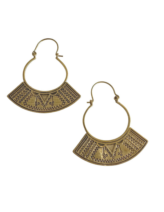 Danya Brass Earrings