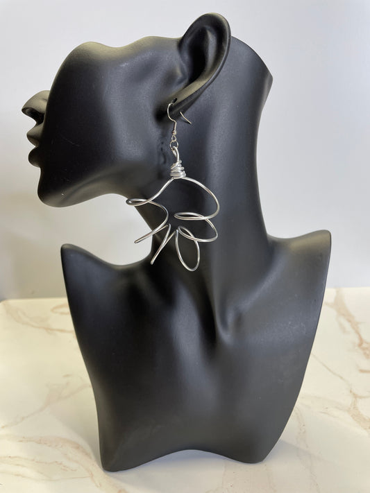 Sis Silver Earrings