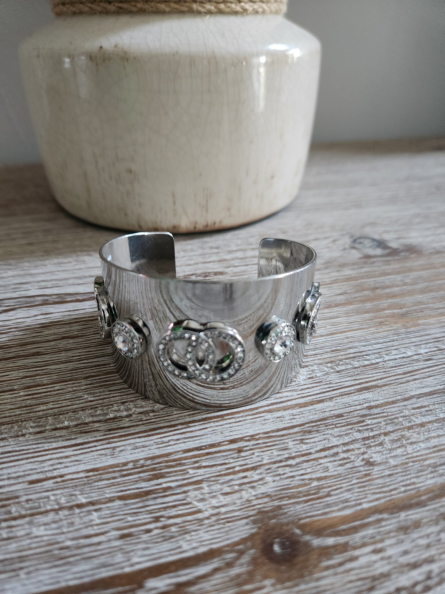 Bling Cuff Silver