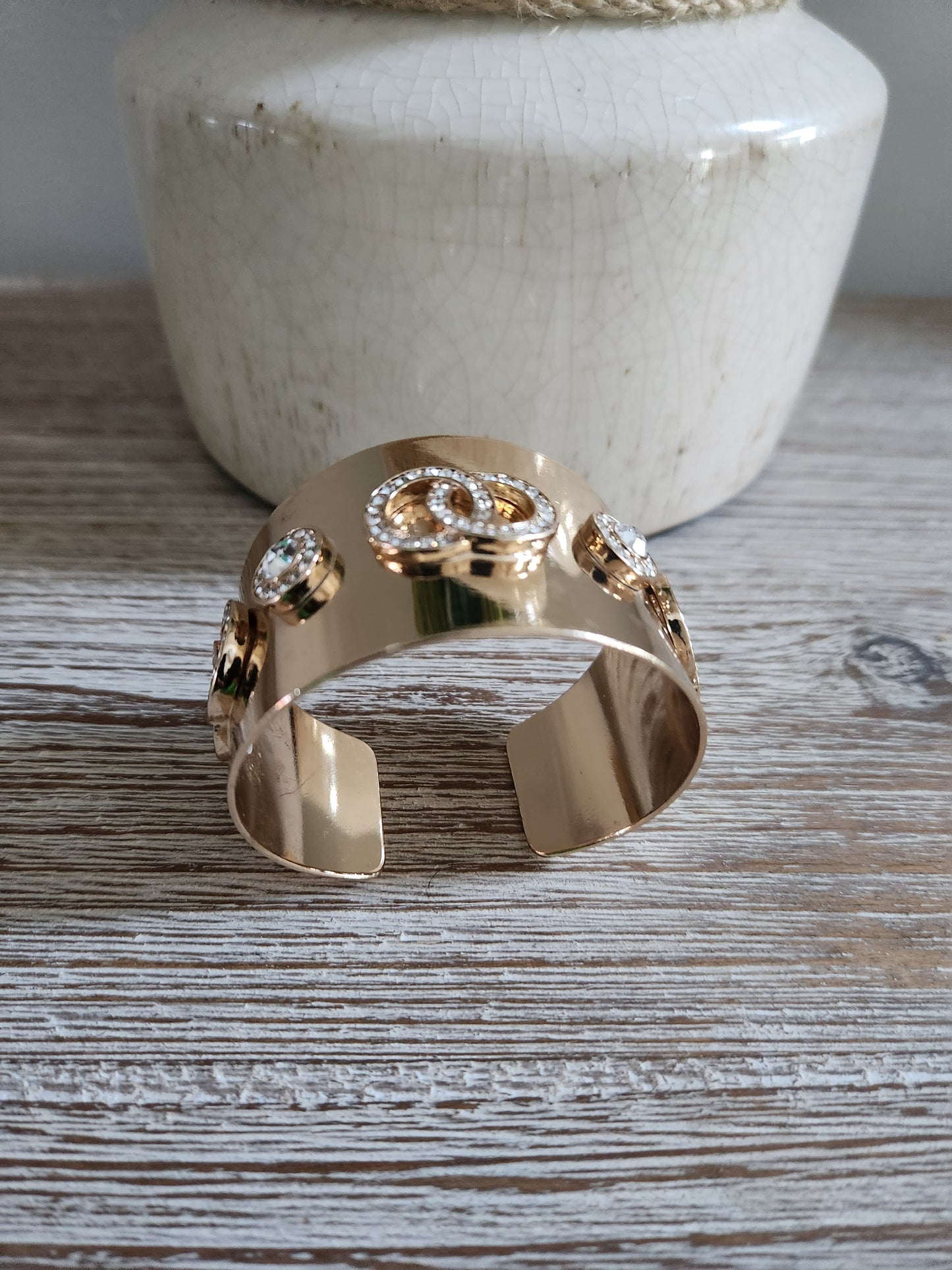 Bling Cuff Gold