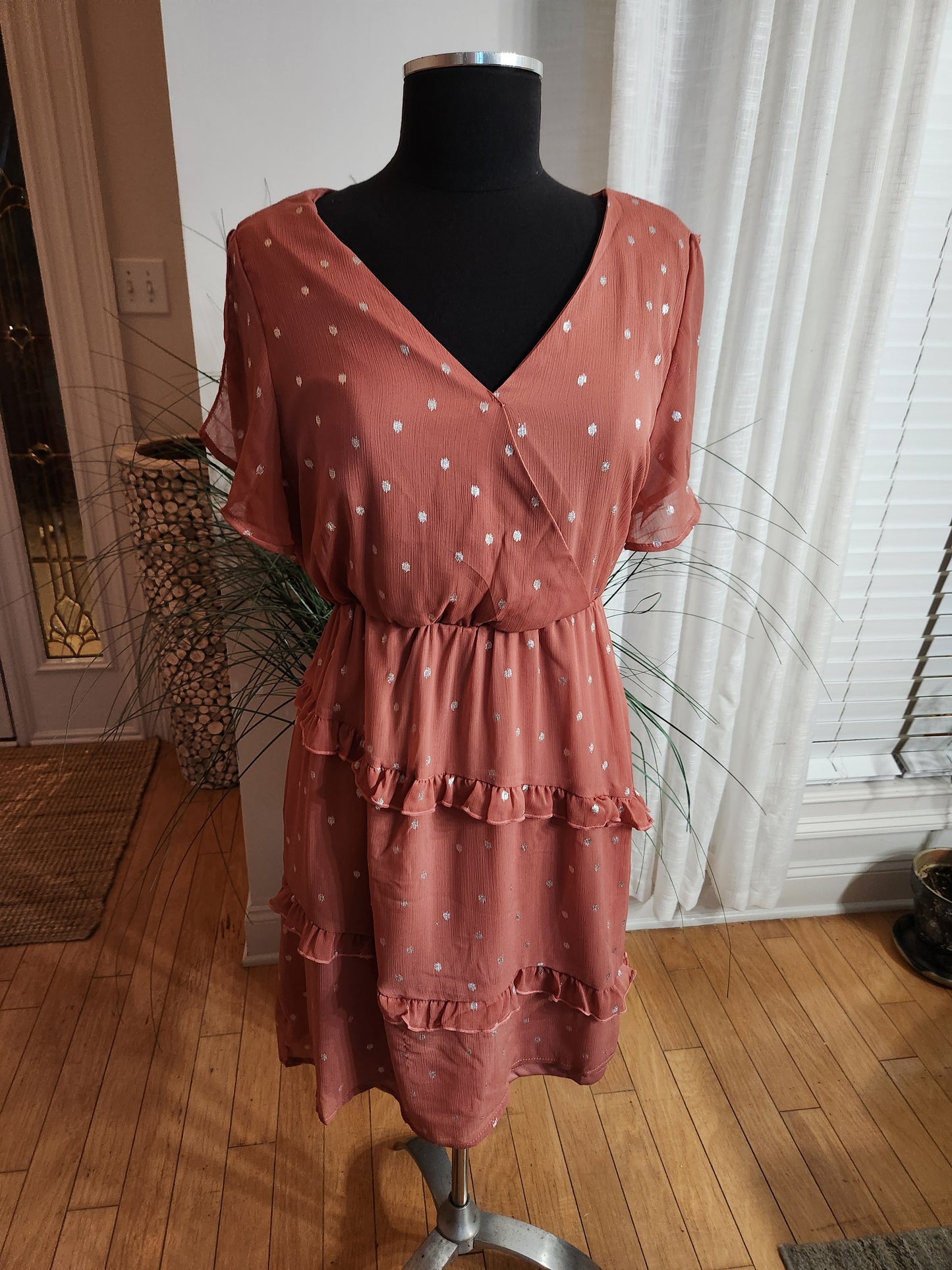 Adrienne Vitadini Dress Sz XL