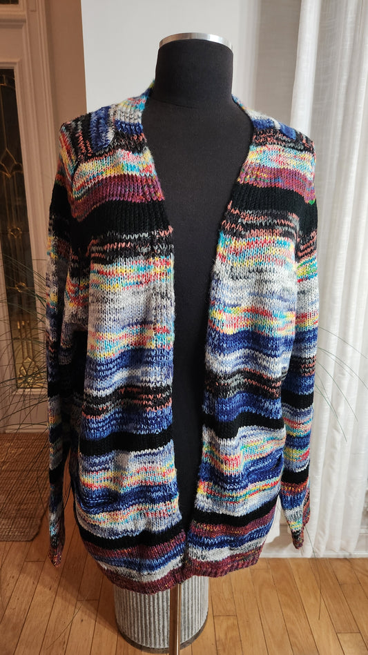 Multi-Colored Cardigan