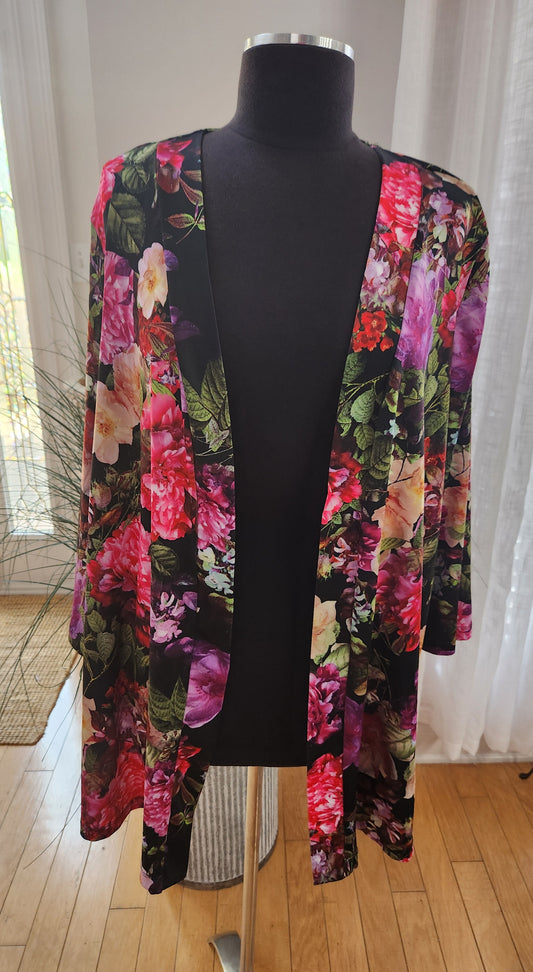 Floral Duster Sz XL