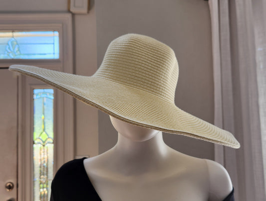 Cream Straw Hat