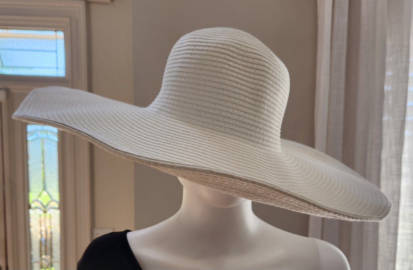 White Straw Hat