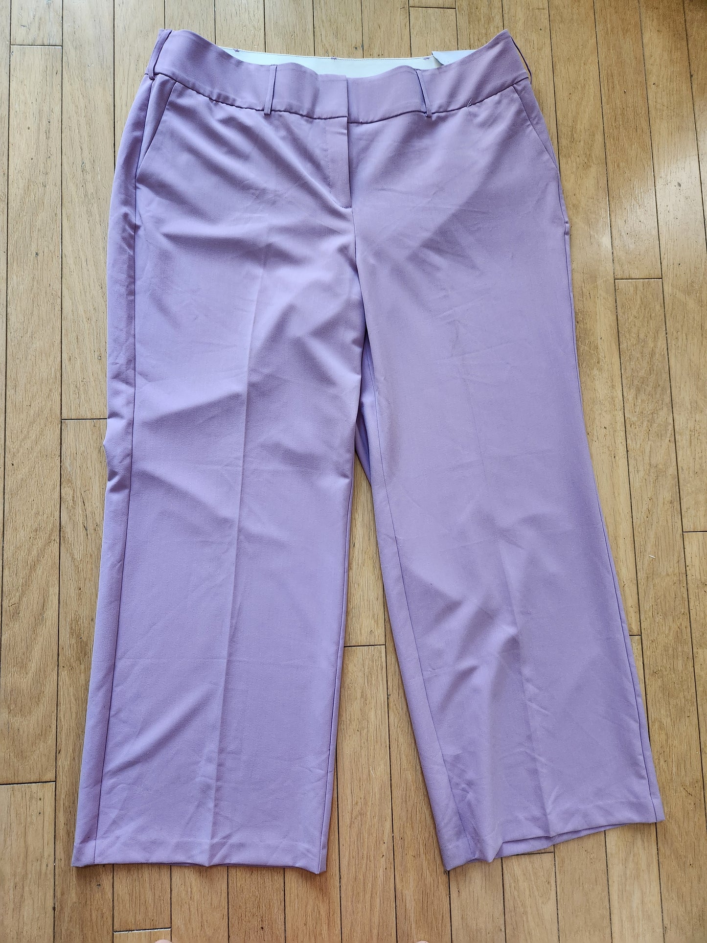 Lane Bryant High-Rise Wide Leg Pants Sz 24 Long