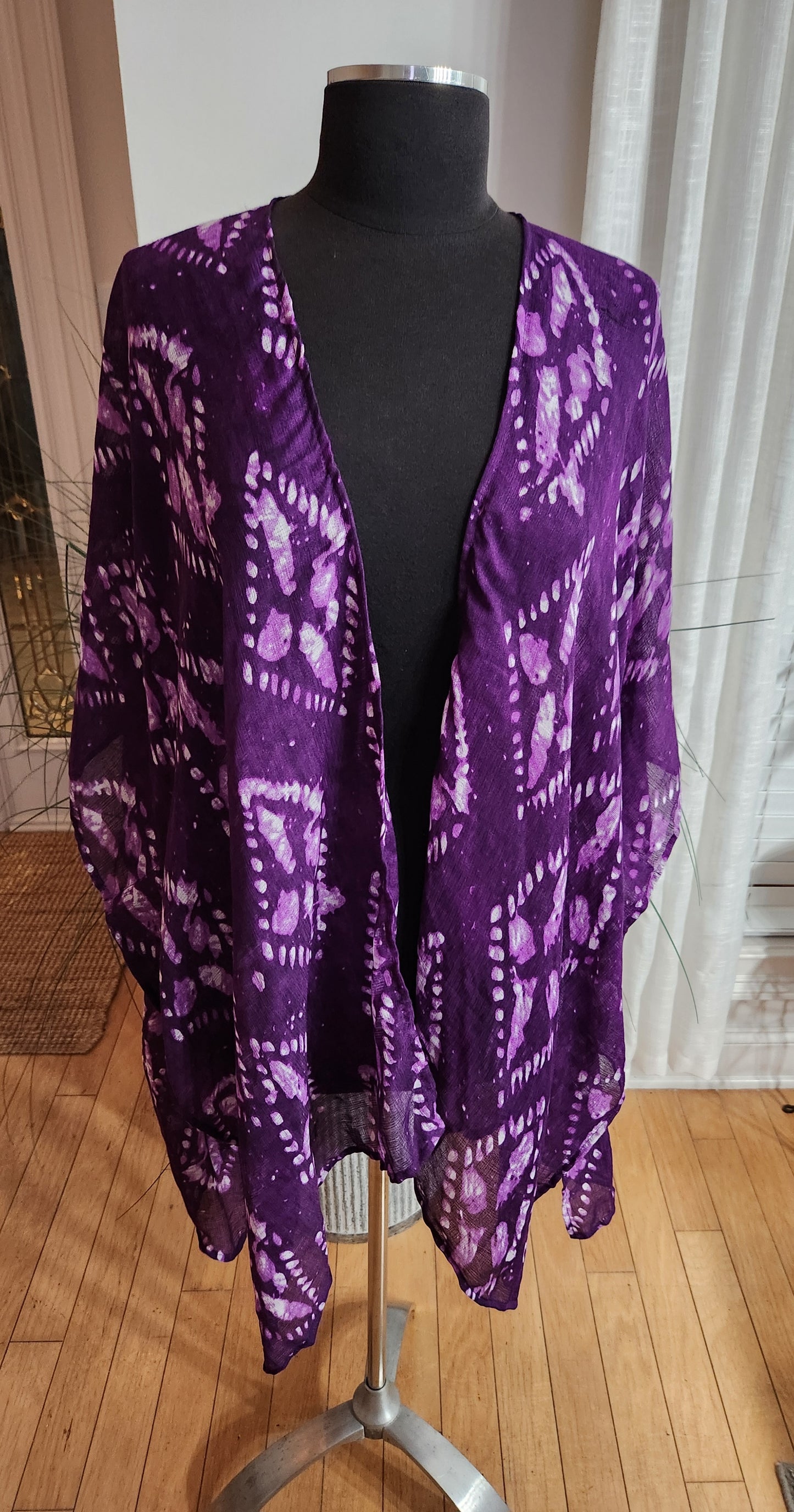 Catherines Purple Coverup One Size