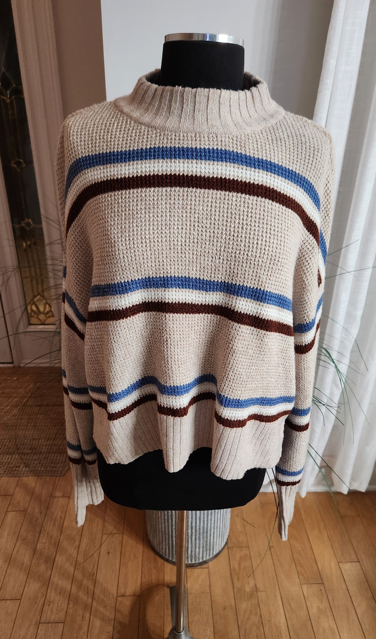 Arizona Jeans Striped Sweater Sz XXXL