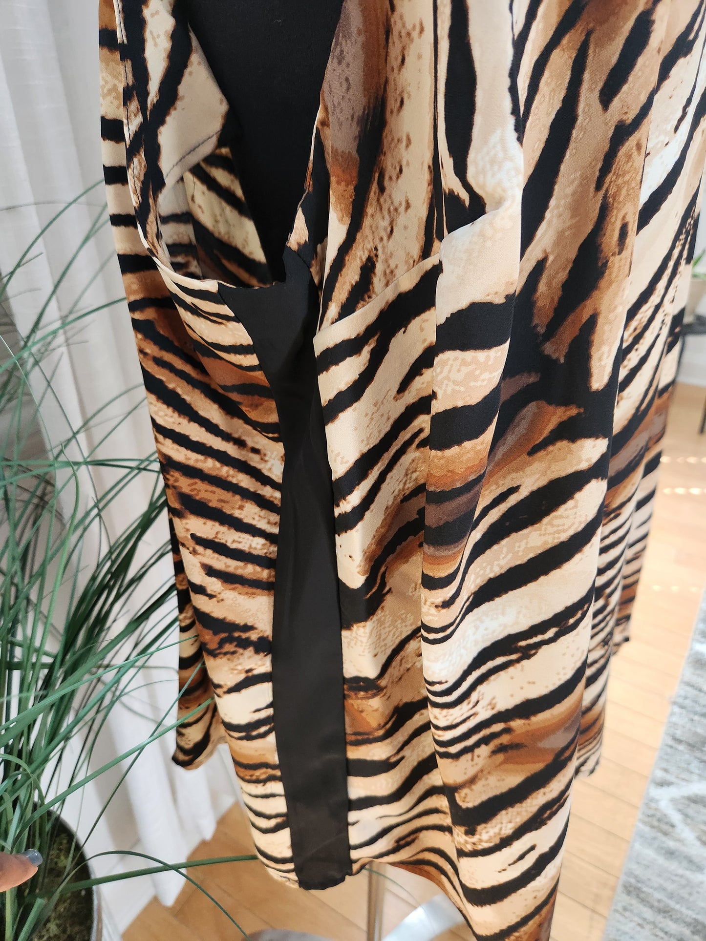 Ashley Stewart Tiger Print Camisole Sz 26/28