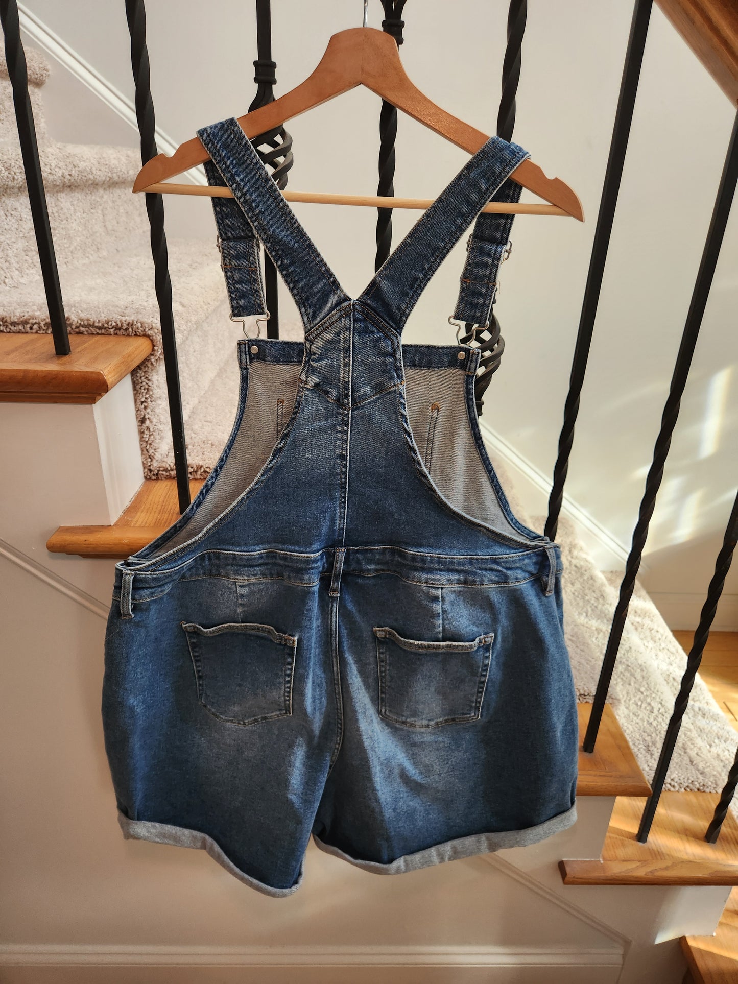 Ava & Viv Denim Shorts Overall Sz 18