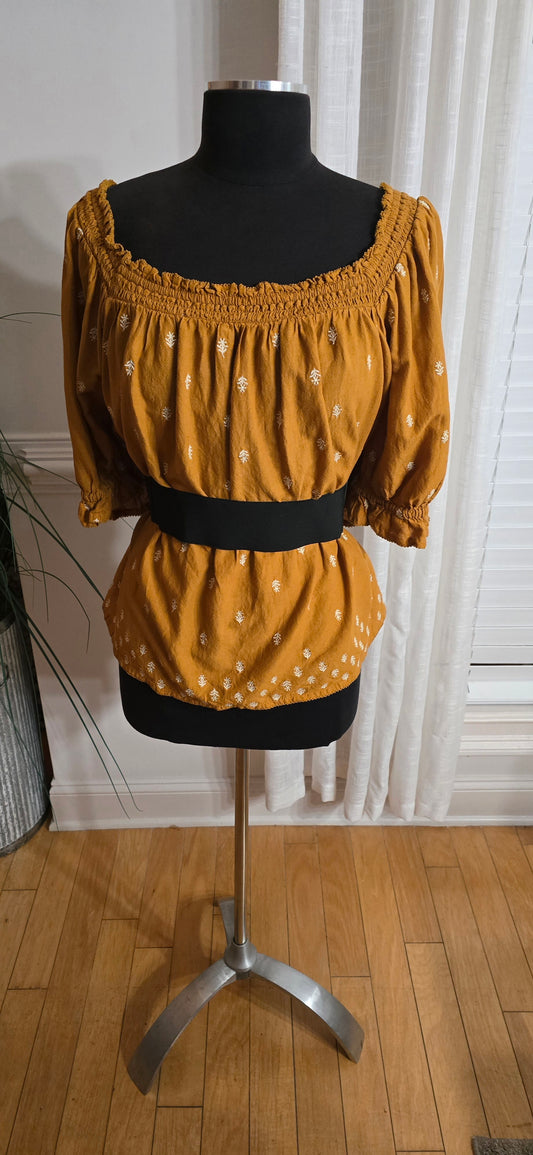 Old Navy Peasant Blouse Sz 2X