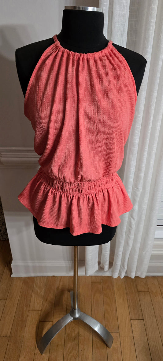 Nine West Salmon Top Sz XL