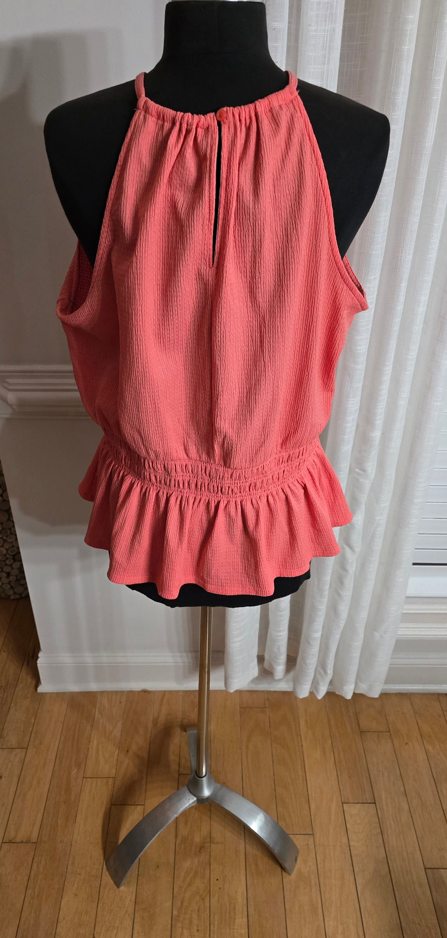 Nine West Salmon Top Sz XL