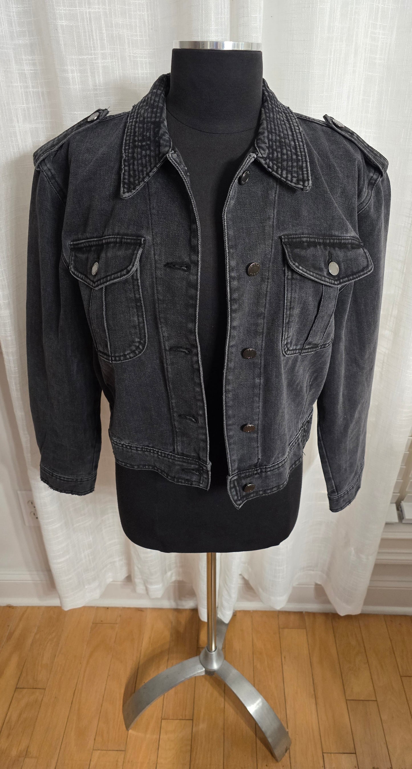 BBJ Los Angeles Denim Jacket Sz L