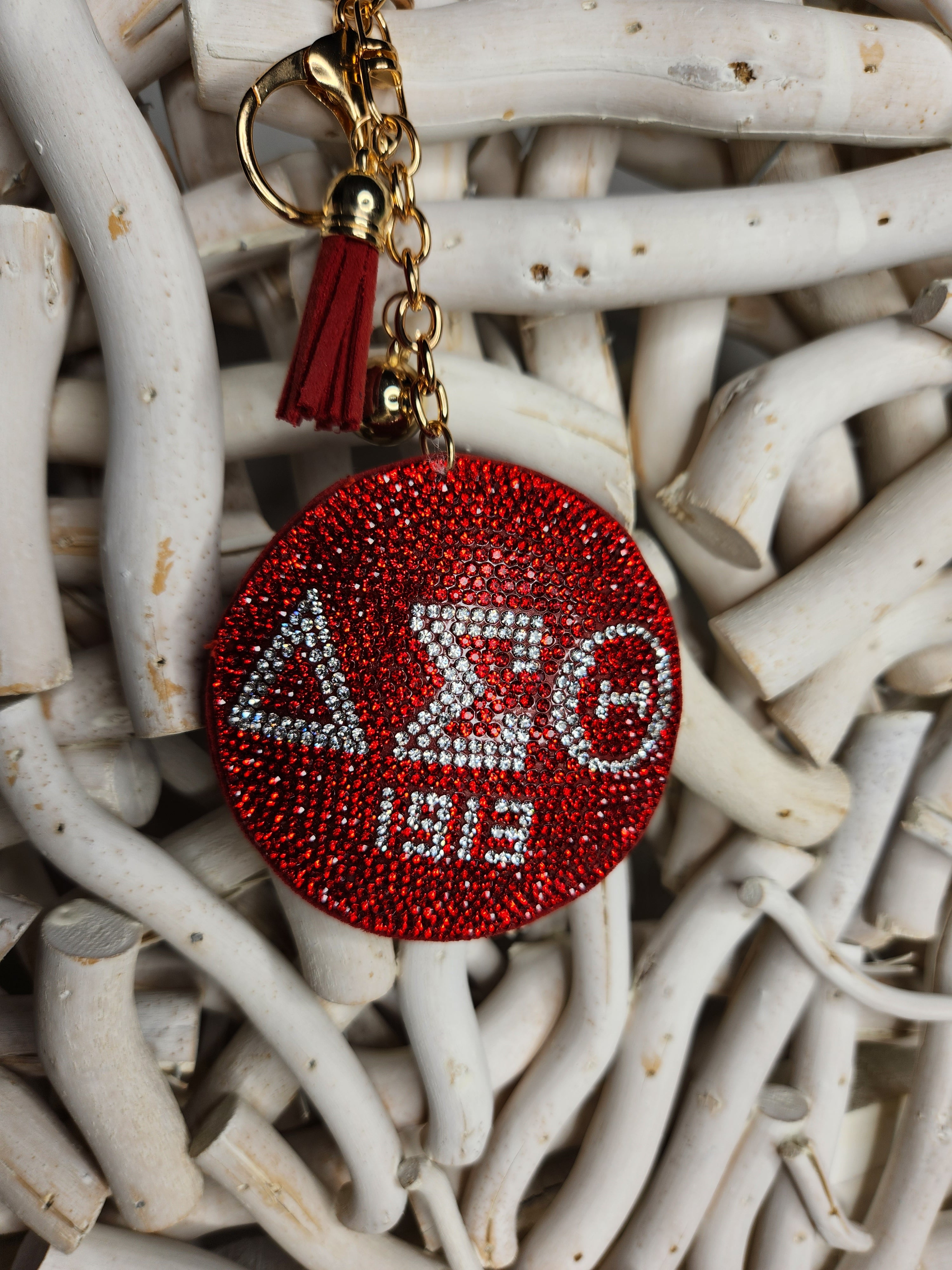 Delta Sigma Theta Keychain – Nyota Melanie