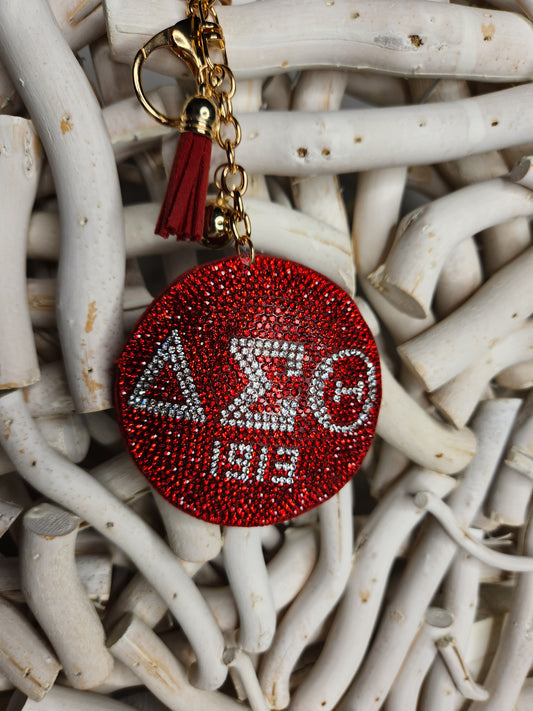 Delta Sigma Theta Keychain