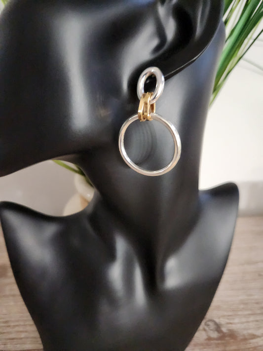 Duo Hoop Earrings