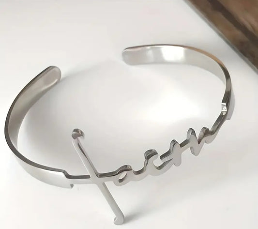 Faith Cuff Stainless Steel