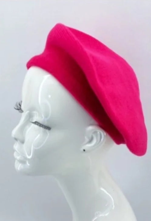 Fuchsia Tam Beret