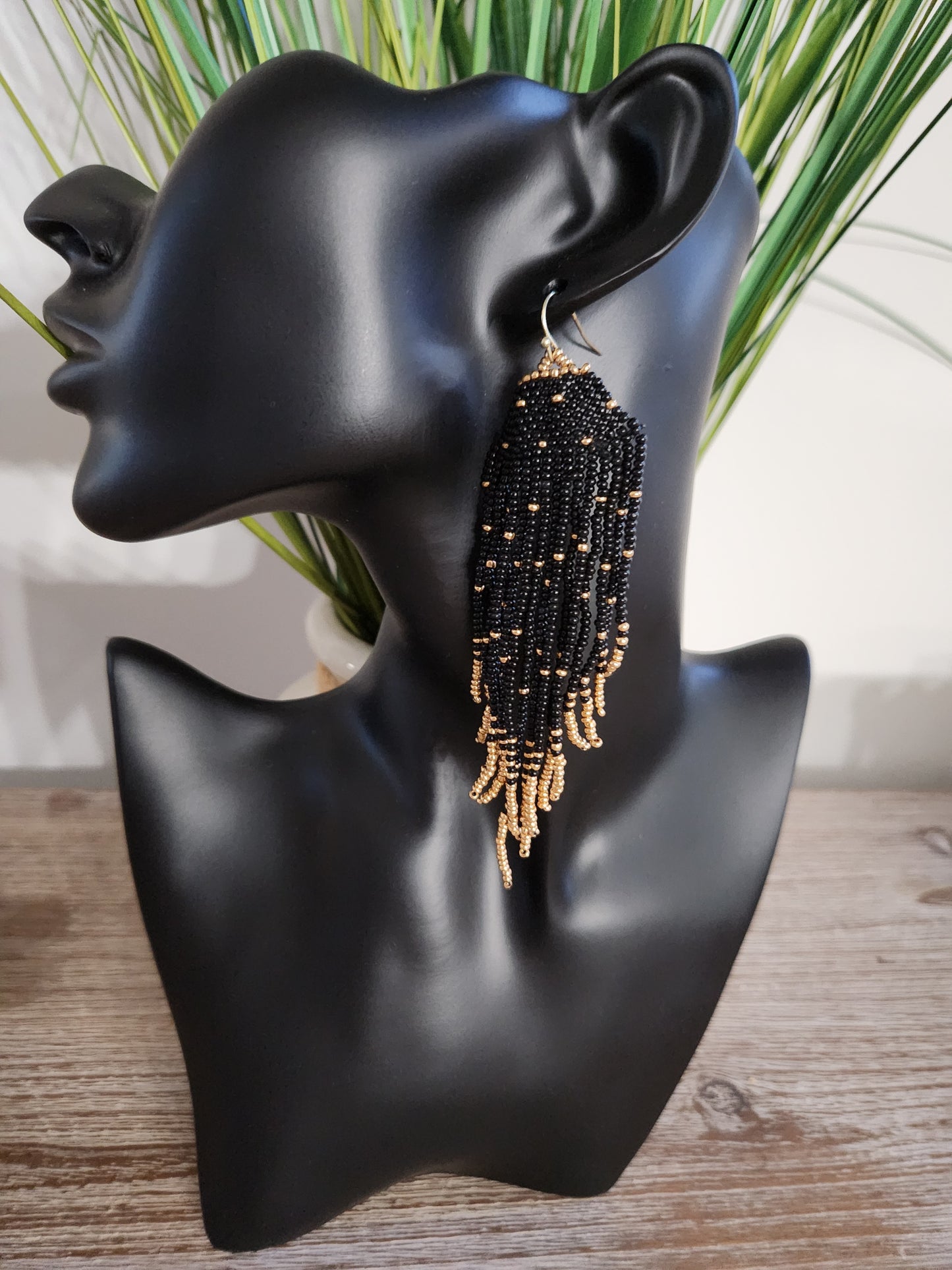 Beaded Dangle Earrings