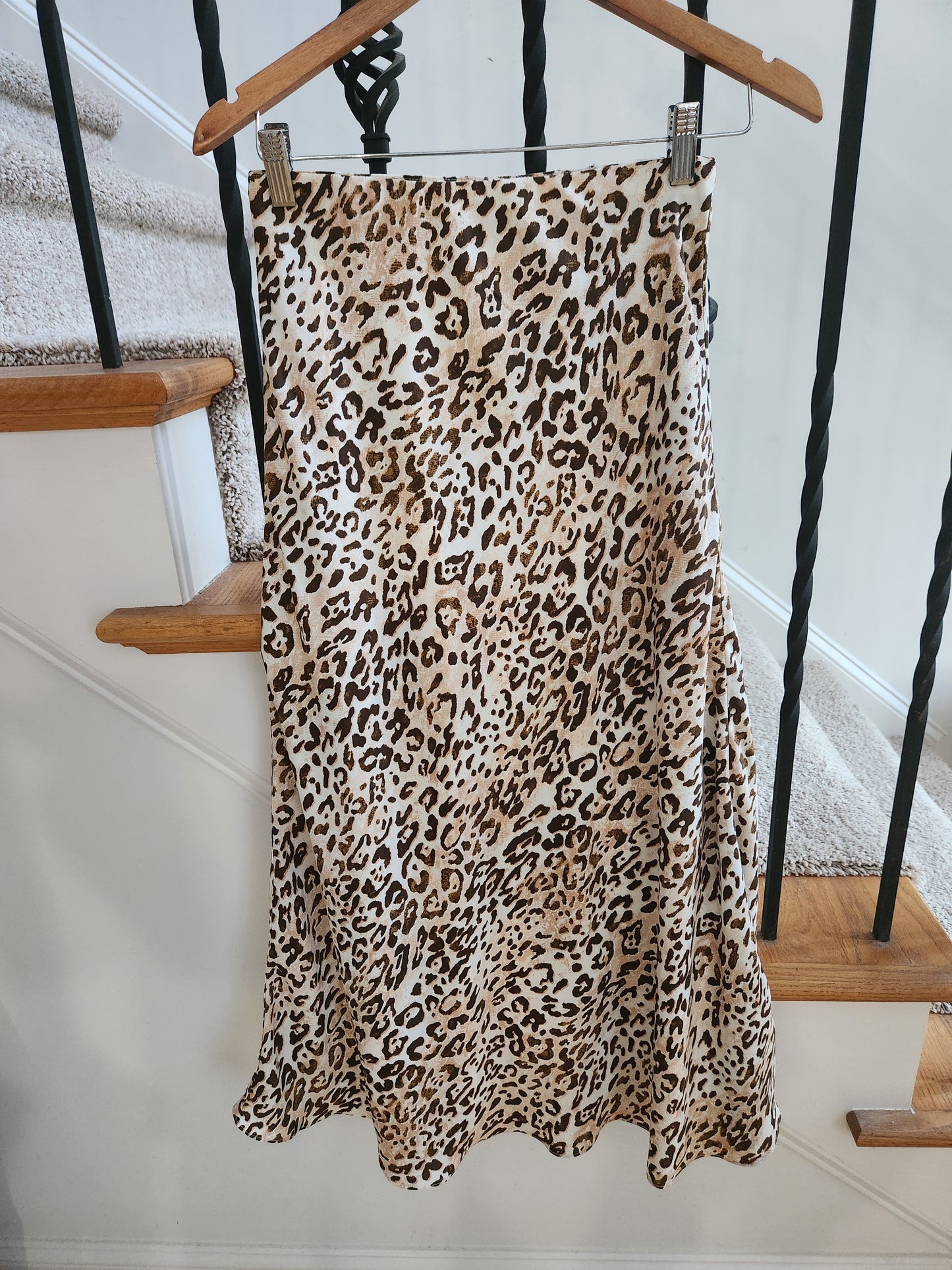 Current Air Animal Print Skirt Sz S