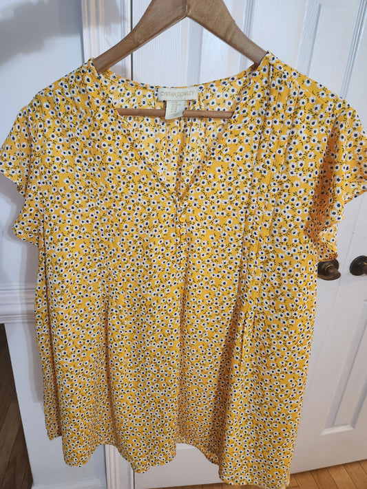 Cynthia Rowley Top Sz 2X