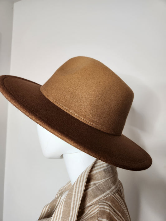 Ombre Brown Fedora