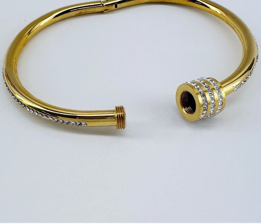 Gold & Bling Bracelet