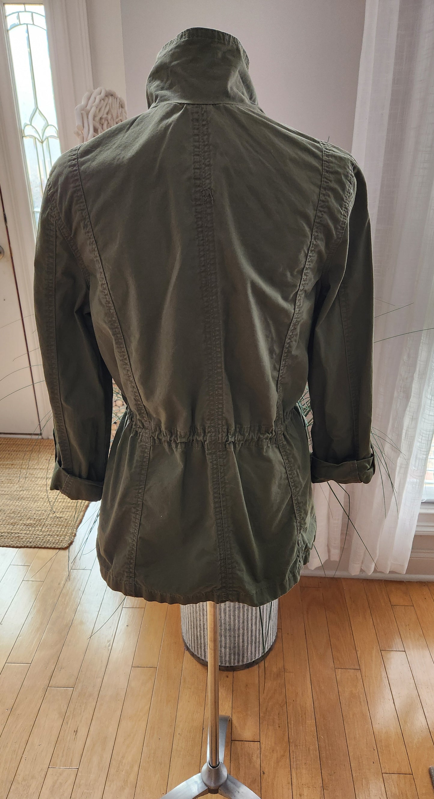 Ashley Olive Pearl Jacket Sz L