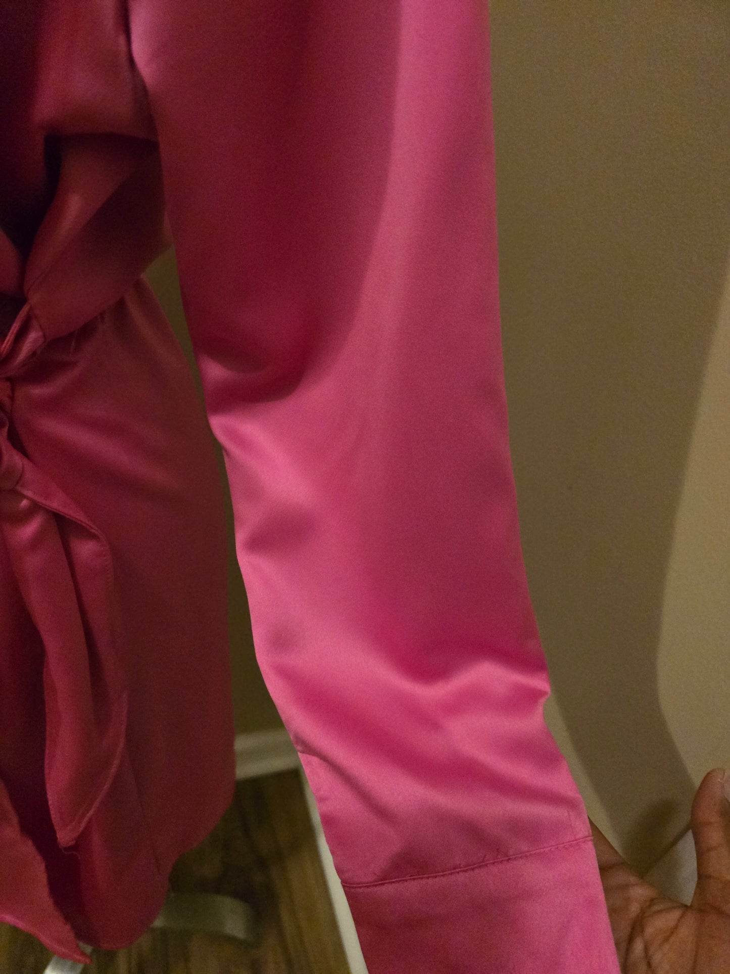 Blushe Pink Wrap Dress Sz L