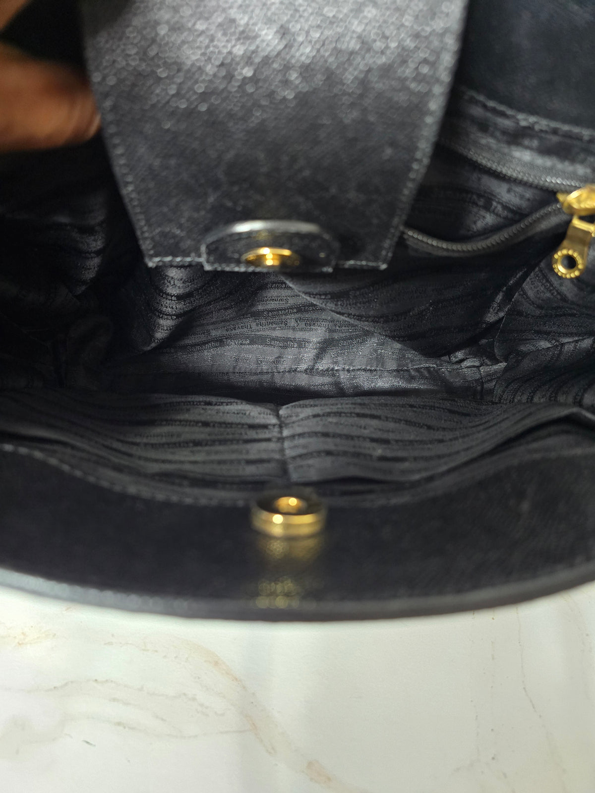 Samantha Thavasa Black Tote