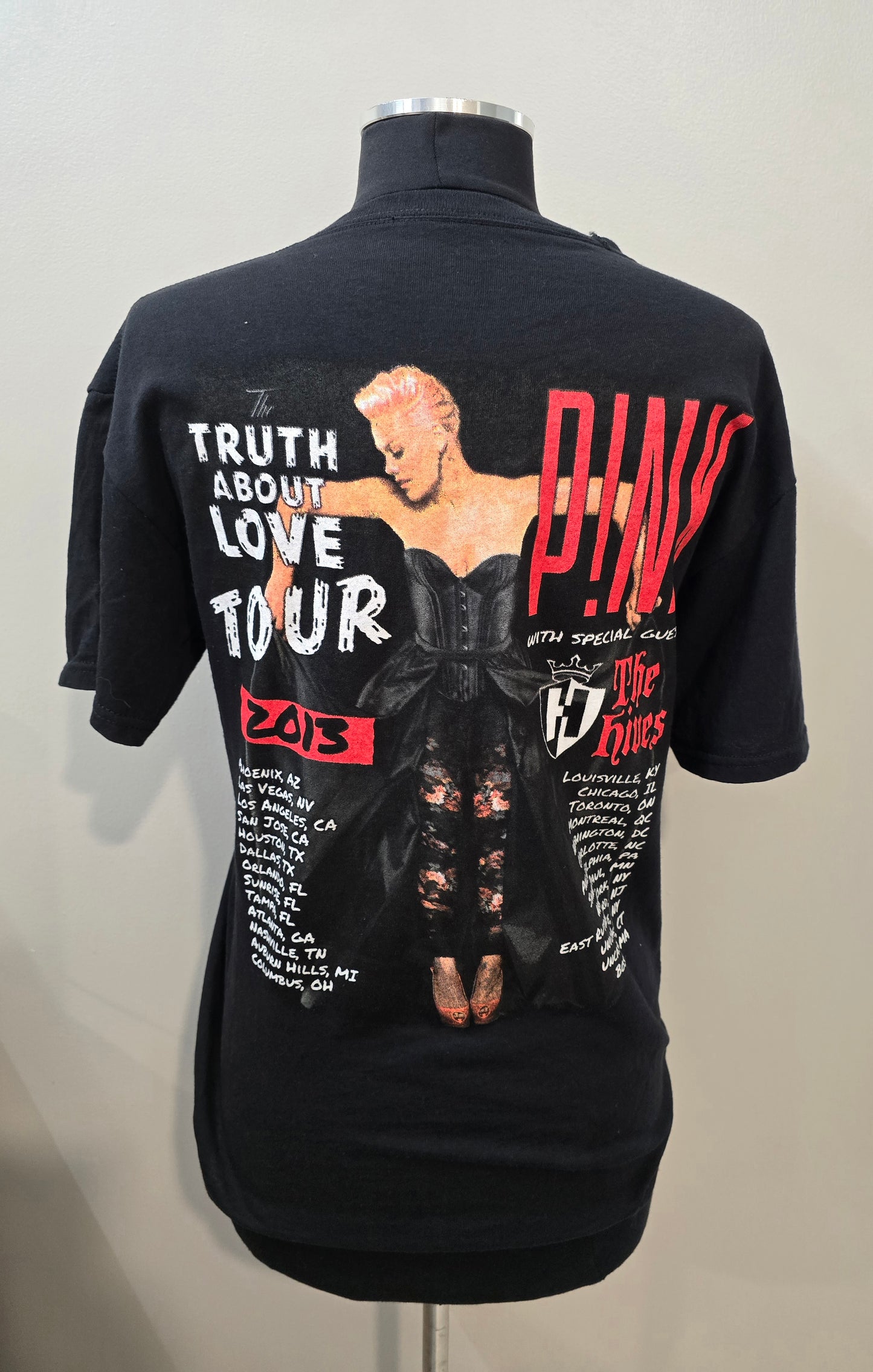 Pink Truth About Love Tee Sz M