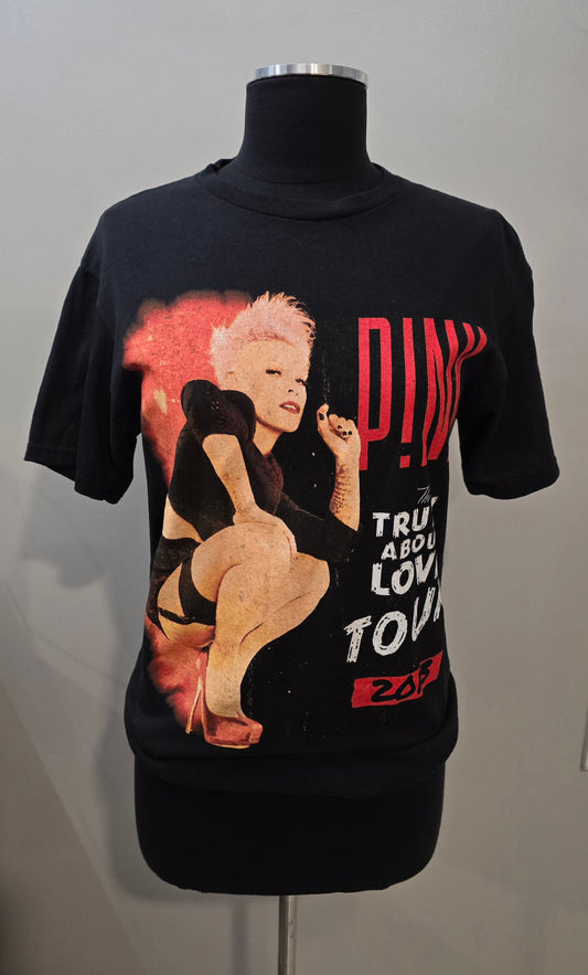 Pink Truth About Love Tee Sz M
