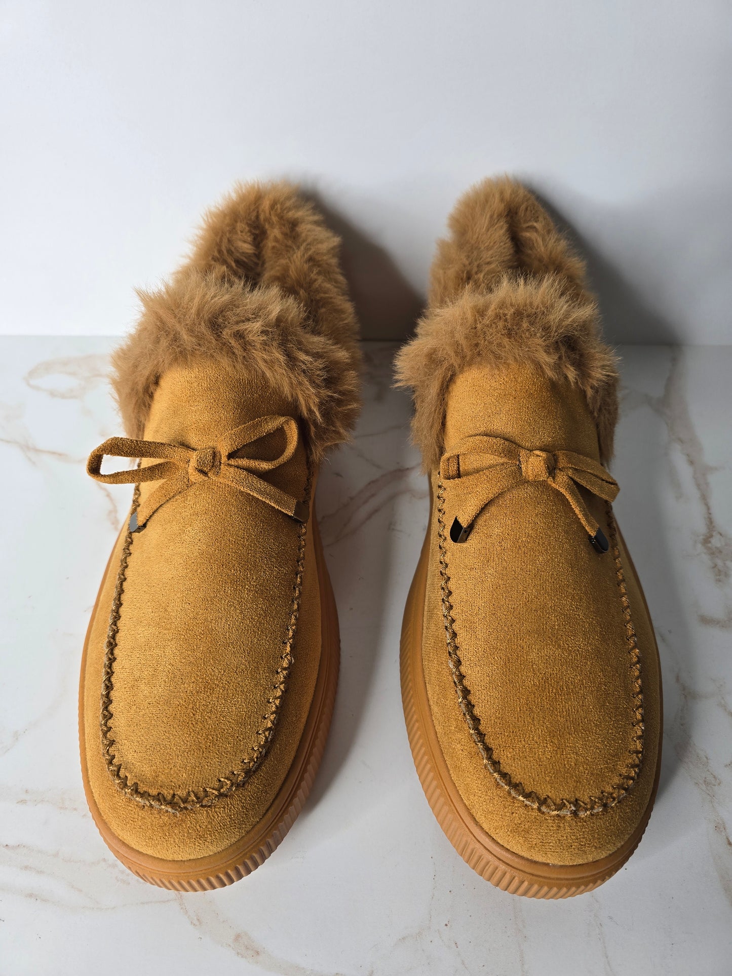 Faux Suede Loafer Slip Ons Sz 10.5