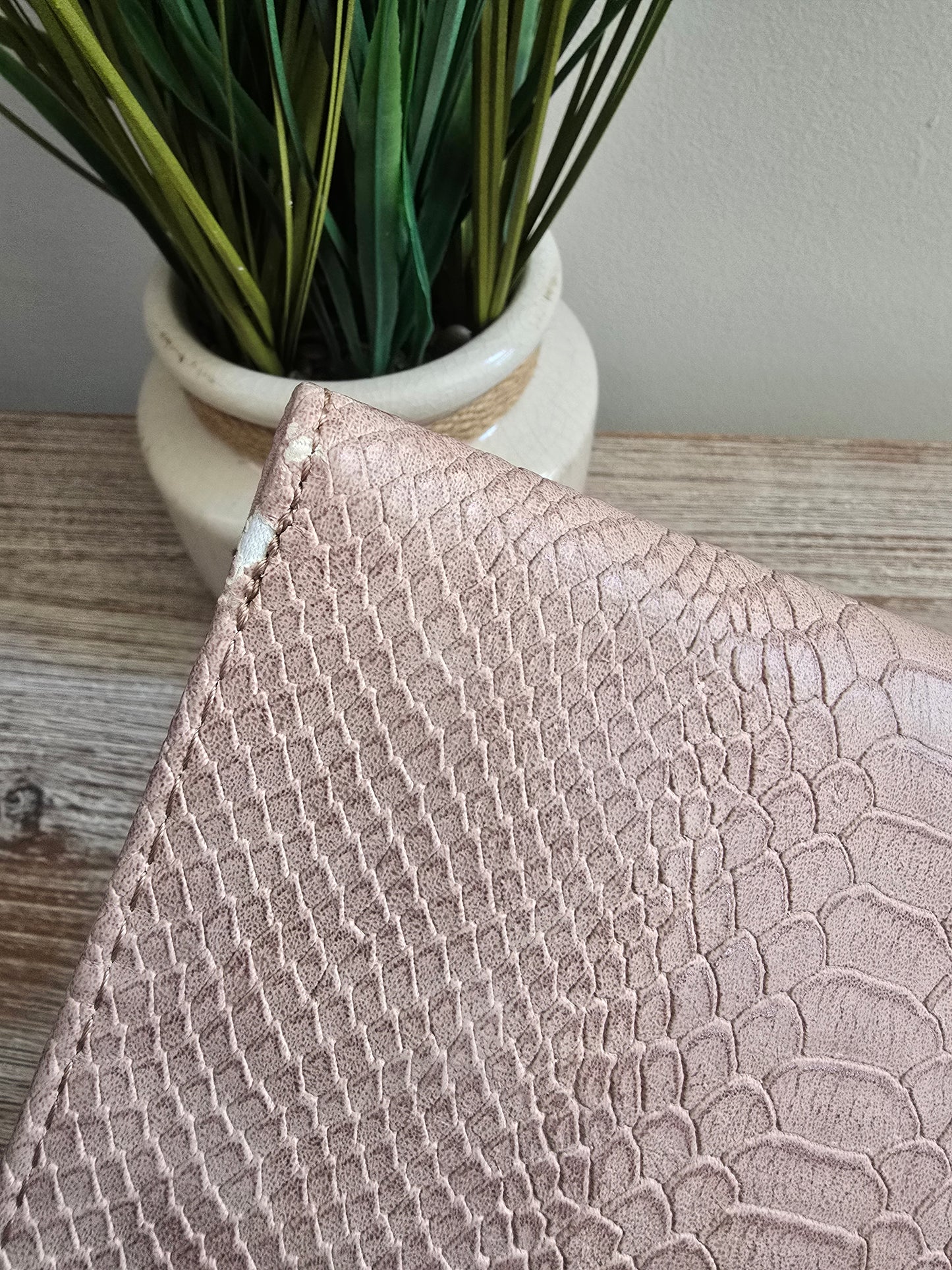 Ystrdy Faux Skin Clutch