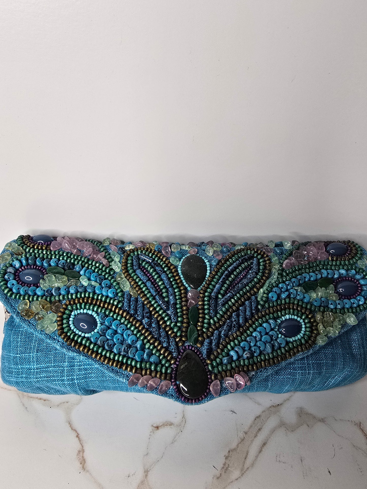 Chico's Beaded Clutch