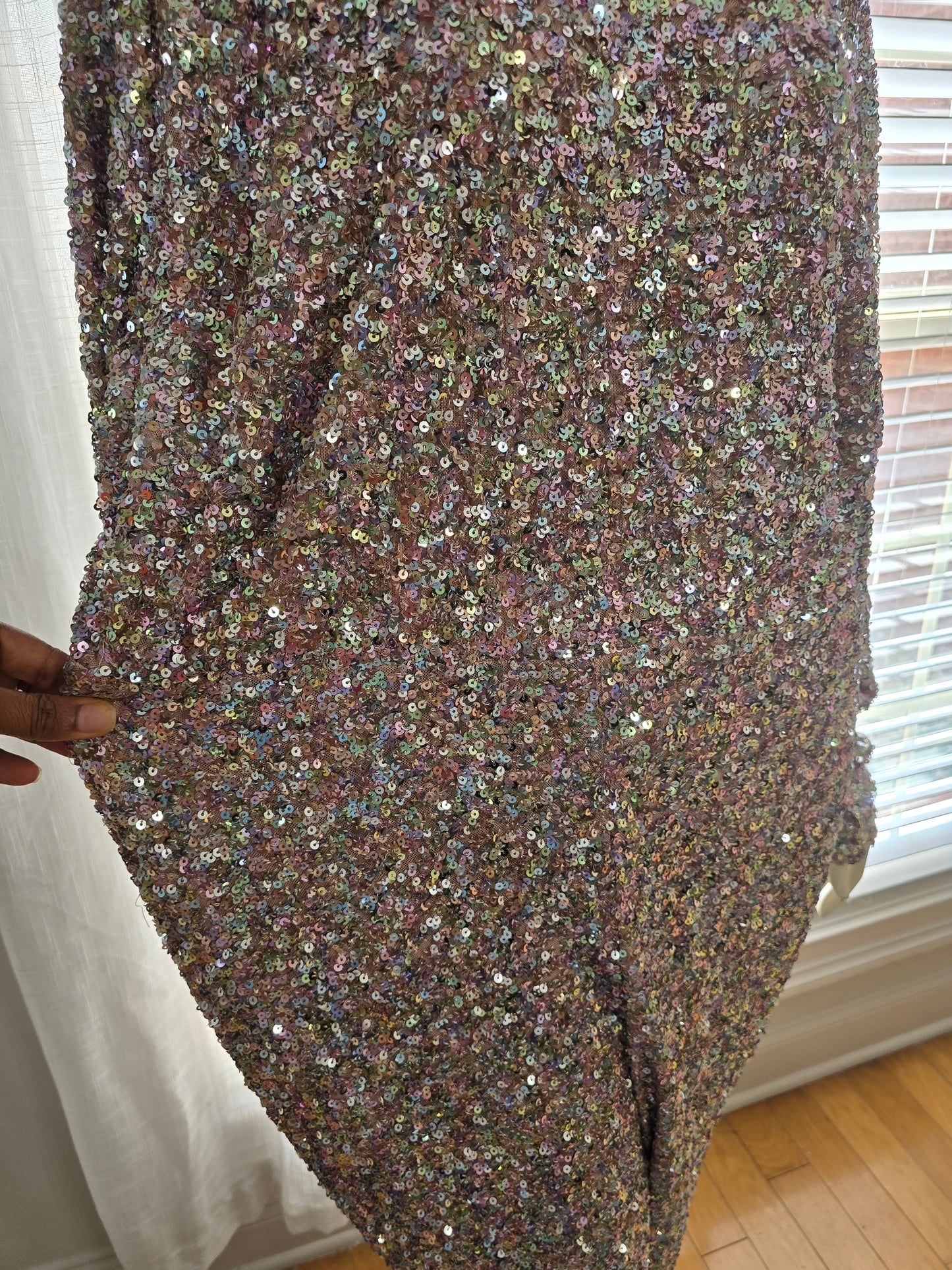 Fashion To Figure Sequin Catsuit Sz 3X