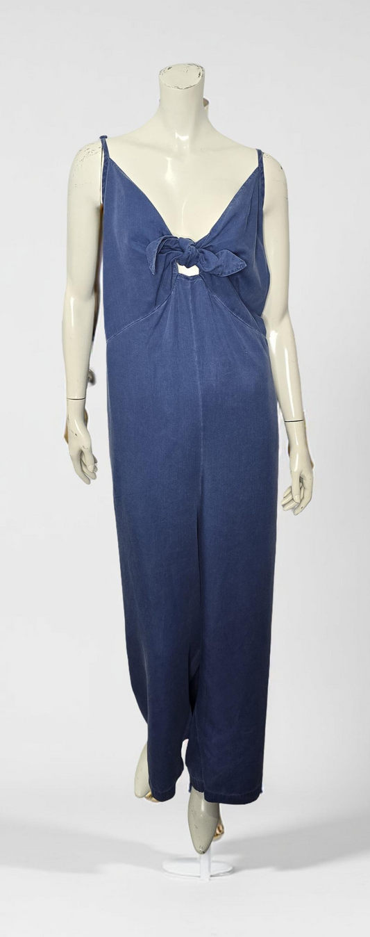 Old Navy Denim Wide Leg Jumpsuit Sz 4X
