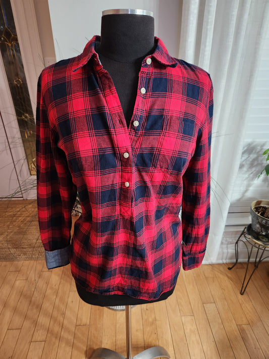 Tommy Hilfiger Plaid Shirt Sz M