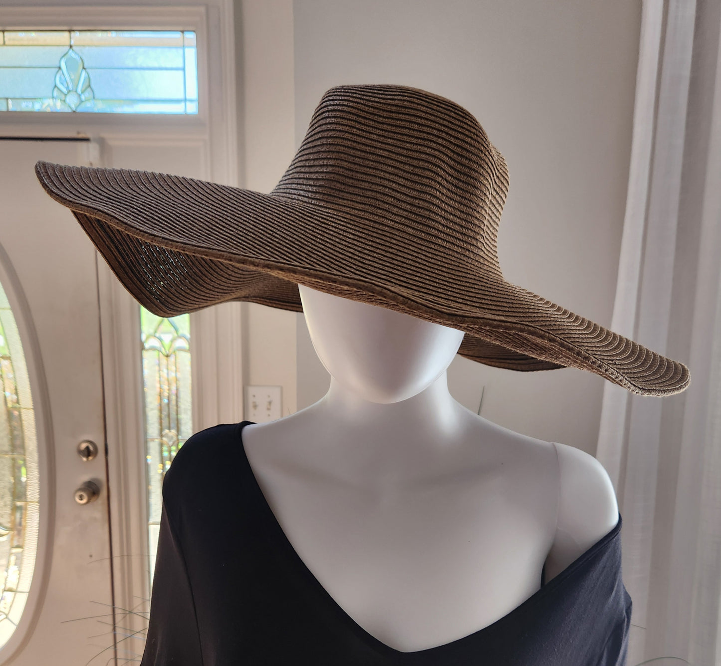 Brown Straw Hat