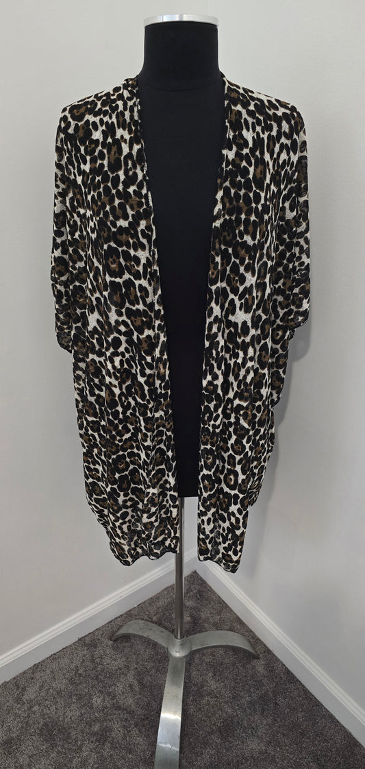 Animal Print Duster One Size